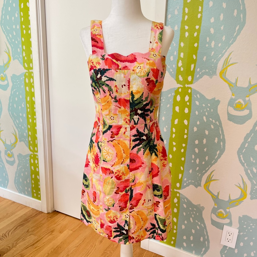 FARM RIO PRINT DRESS